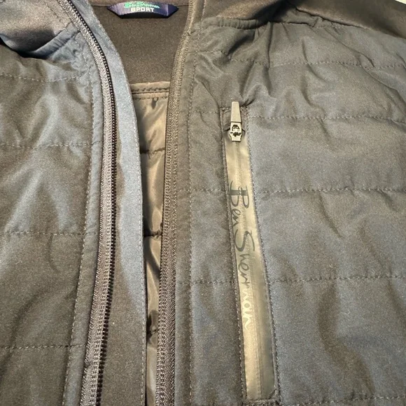 Ben Sherman Black Quilted Utility Jacket - Picture 4 of 13